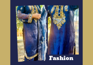 Royal Blue Hand Embroidered Kurta