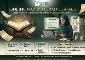Online Nazra Quran Classes at Al Burhan Academy
