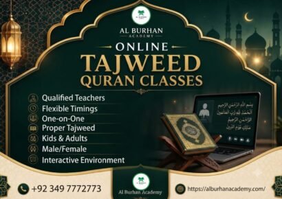 Online Tajweed Course for Quran recitation