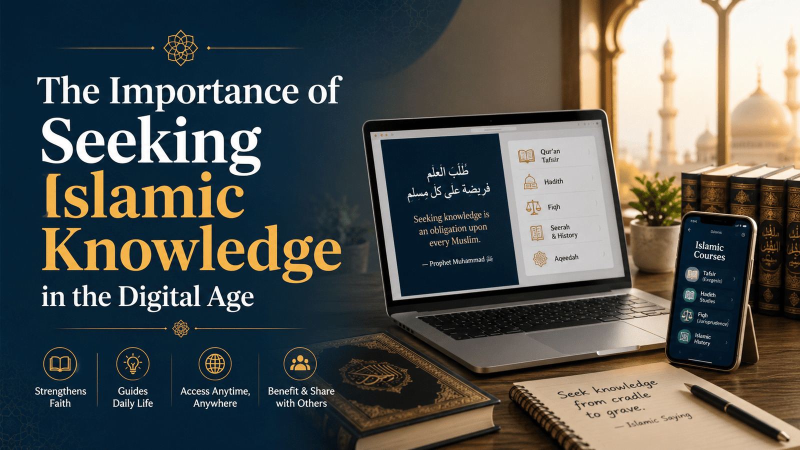 The Importance of Seeking Islamic Knowledge in the Digital Age