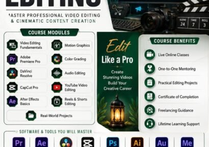 Professional Video Editing Course Online