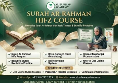 Surah Ar-Rahman Hifz Course Online with Tajweed