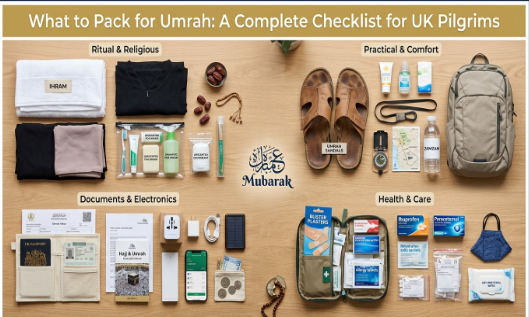 What to Pack for Umrah: A Complete Checklist for UK Pilgrims