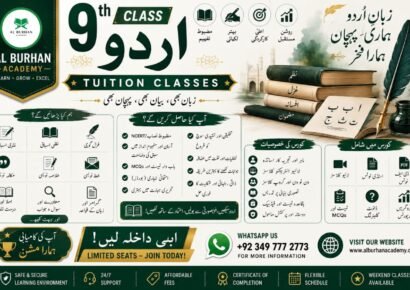 Online Urdu Classes at Al Burhan Academy