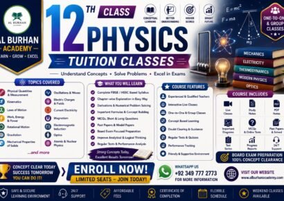 12th Class Physics Easy Expert Online Tuition