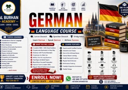 German Language Course Online – Al Burhan Academy
