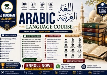 Arabic Language Course Online – Al Burhan Academy