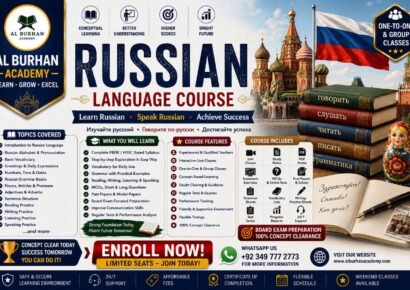 Russian Language Course Online – Al Burhan Academy