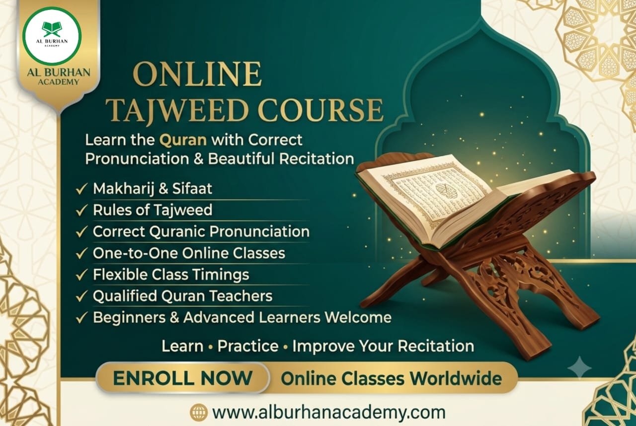 Online Tajweed Course for Quran Recitation