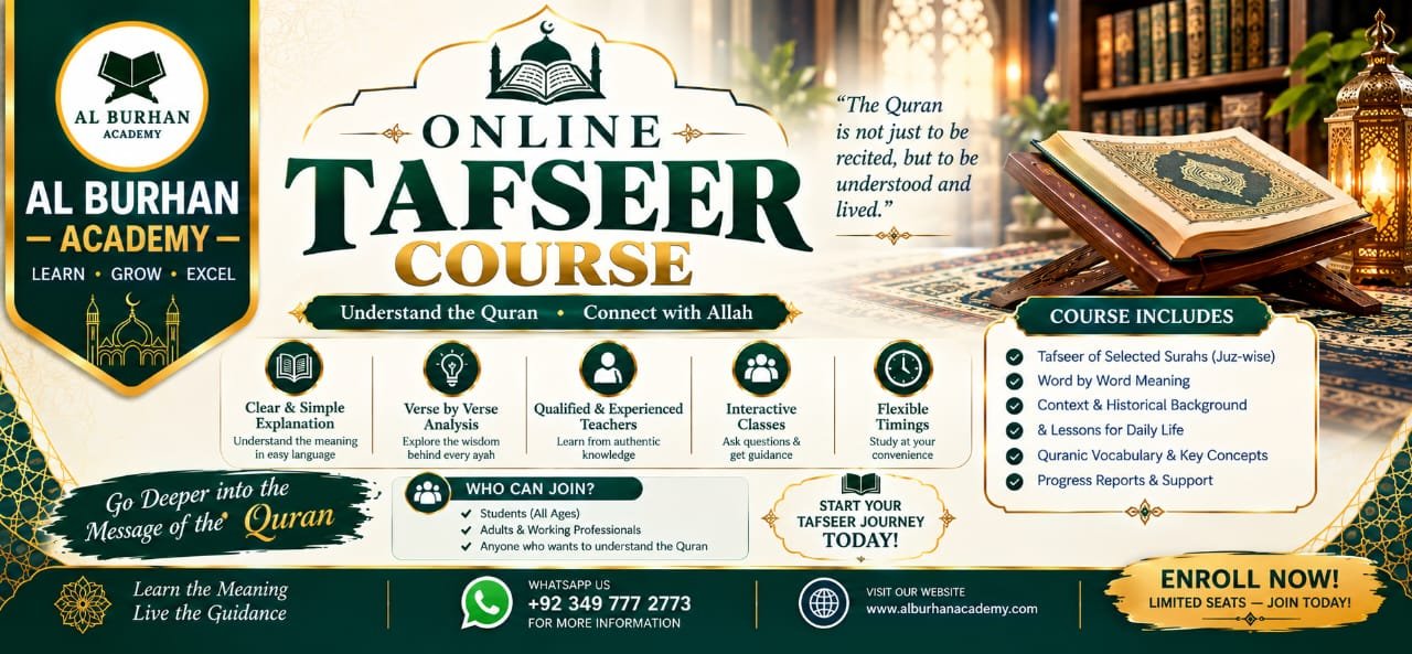 Learn Quran Tafseer – Online Tafseer Quran Classes