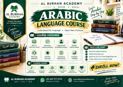 Arabic Language Course Online at Al Burhan Academy