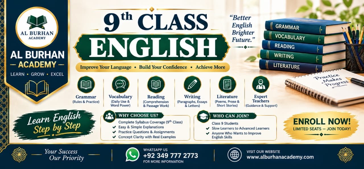 9th Class English