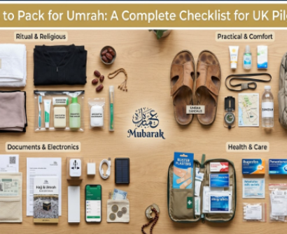 What to Pack for Umrah: A Complete Checklist for UK Pilgrims
